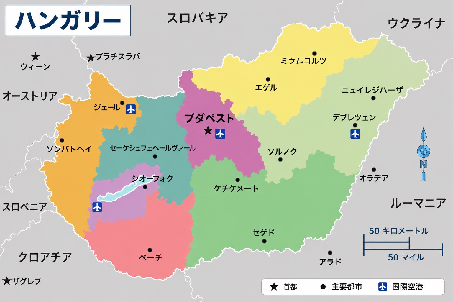 ハンガリーの大学都市