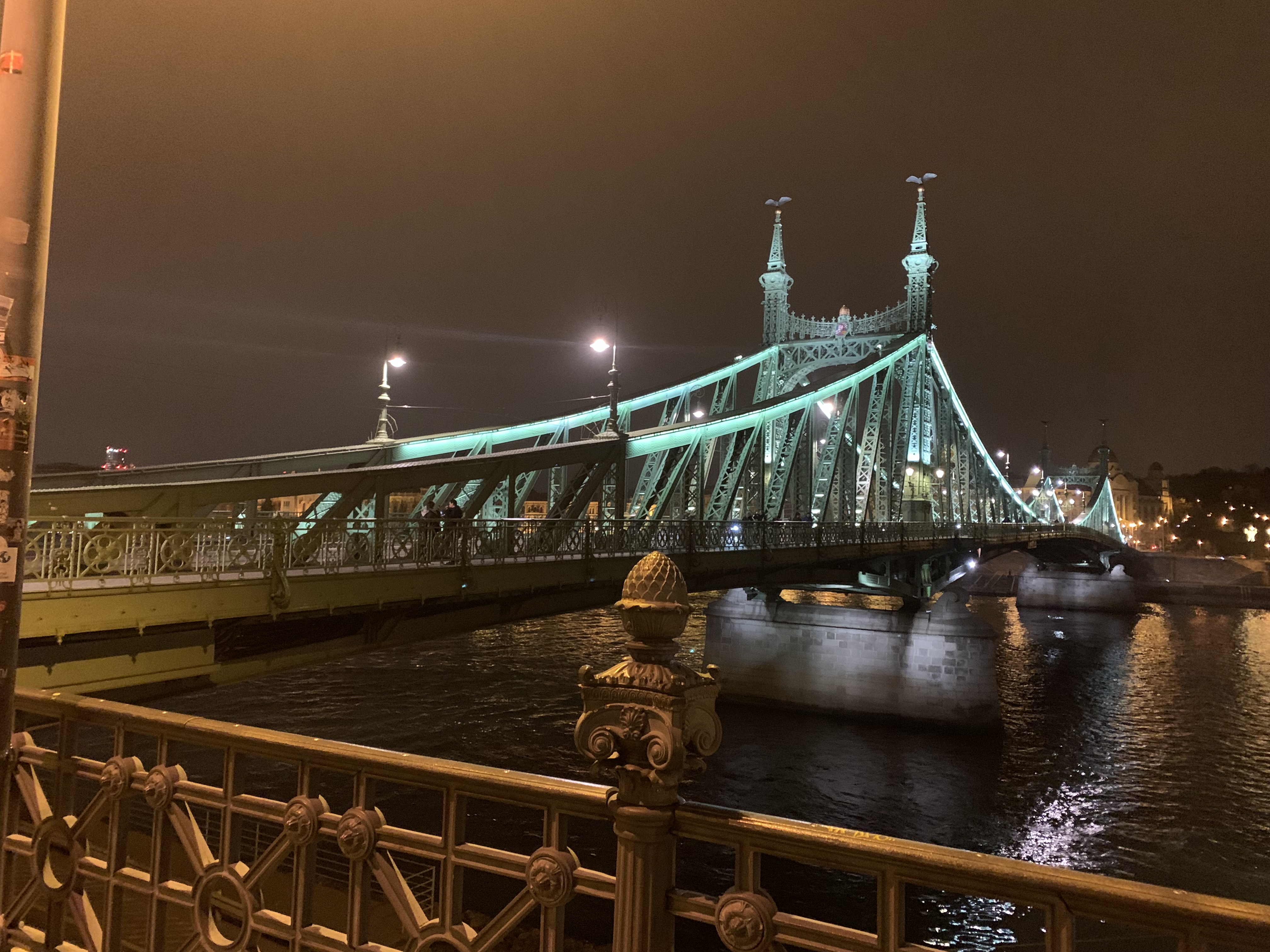 ブダペストのセーチェーニ鎖橋