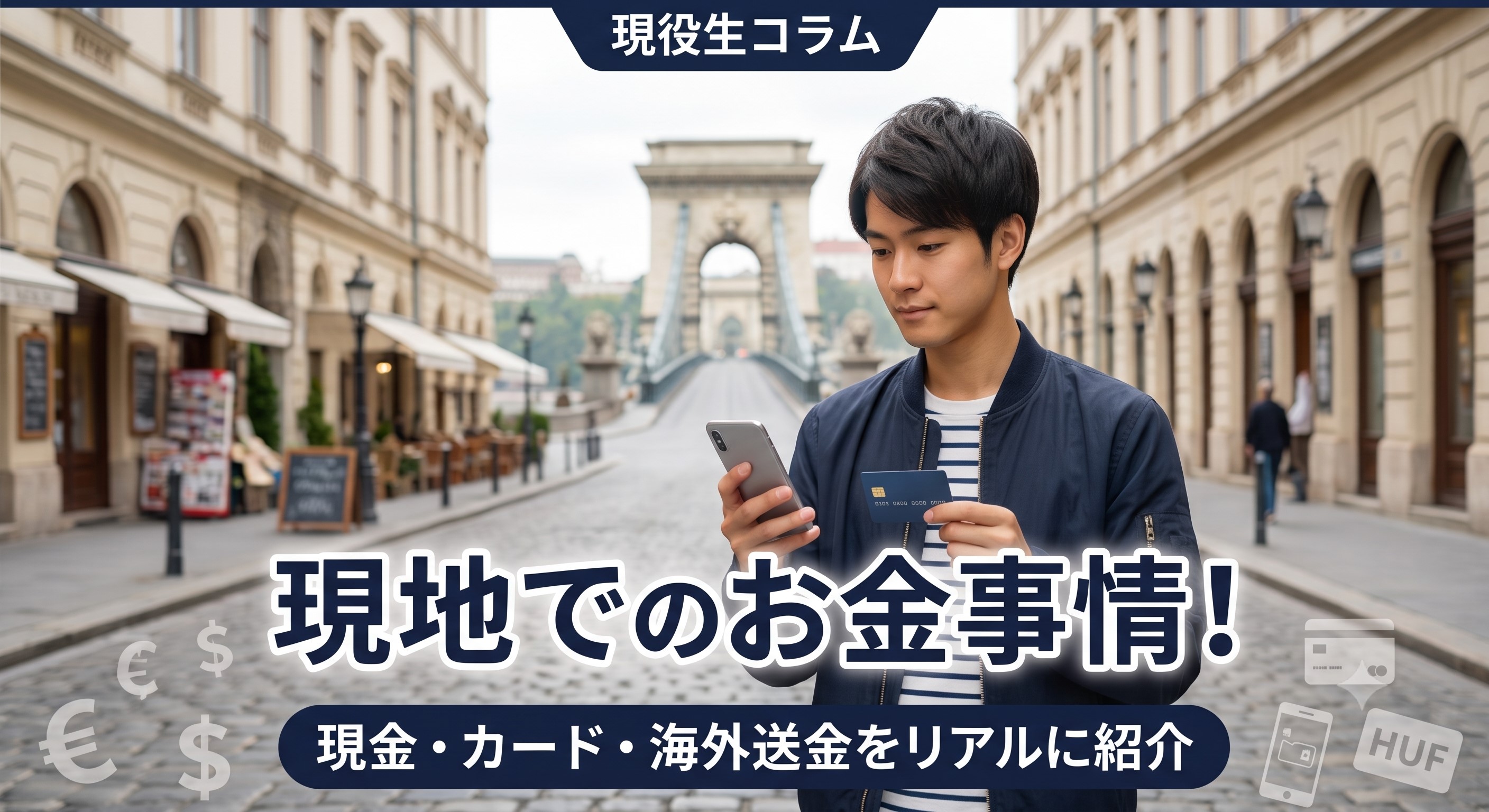 現地でのお金事情！
